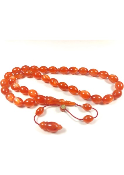 Muhammed Tacir Usta Eseri Imzalı Multi Color Sıkma Kehribar Sertifikalı 4283