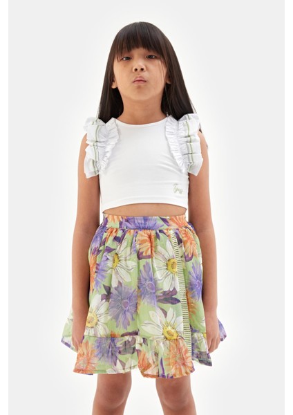 Kız Çocuk Desenli Etek 23SS1TJ4309 fiyatları