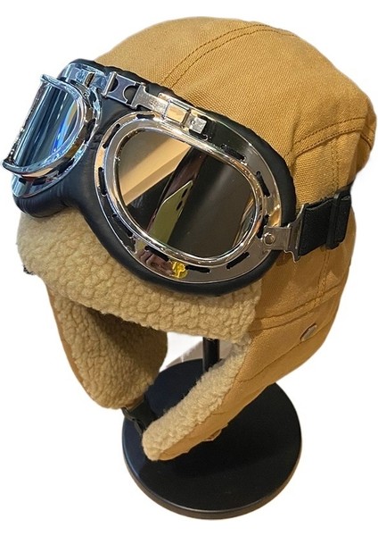 Kış Kalınlaşmış Sıcak Kulak Koruyucu Şapka (Yurt Dışından)