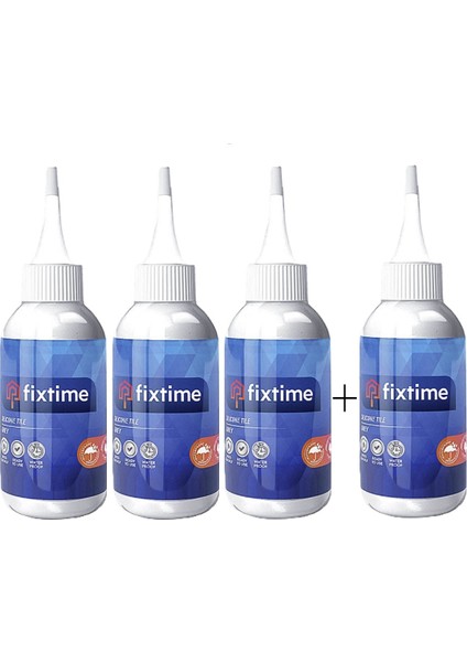 FİXTİME Tile Master Silikonlu Derz Dolgusu Beyaz 225 ml  ( 3+1 HEDİYELİ SATIŞ PAKET )