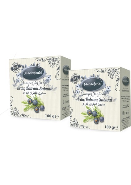 Ardıç Katran Sabunu 100 gr 2 ' Li