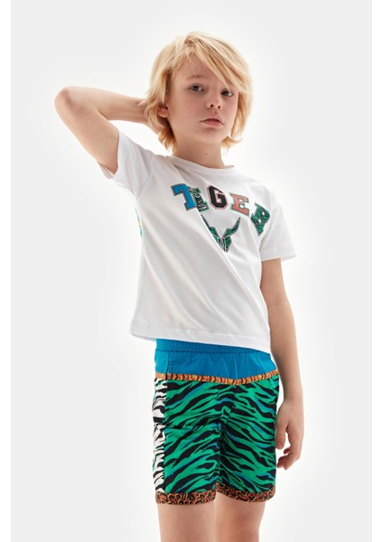 Erkek Çocuk Desenli Şort 23SS0NB3129 fiyatları