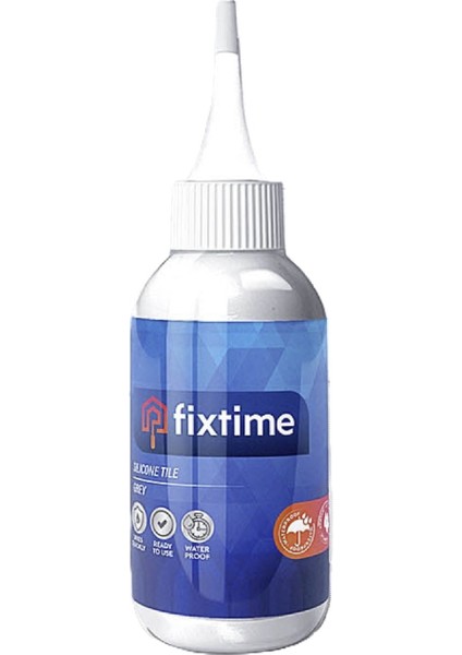 Fixtime Tile Master Silikonlu Derz Dolgusu Beyaz ( Tekli Paket)