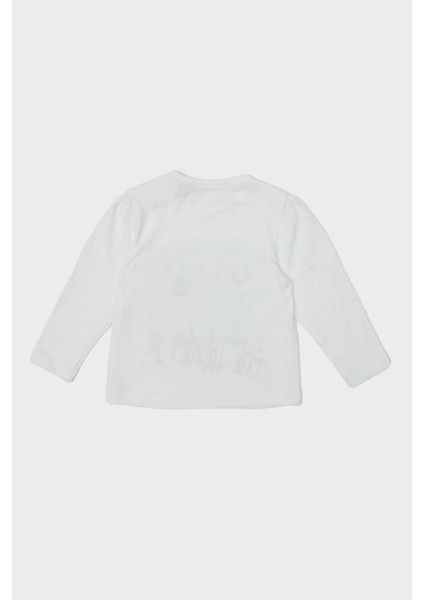 Kız Bebek Ekru T-Shirt 23PFWBG2504 fiyatları
