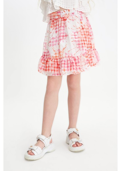 Kız Çocuk Desenli Etek 23SS0TJ4305 fiyatları