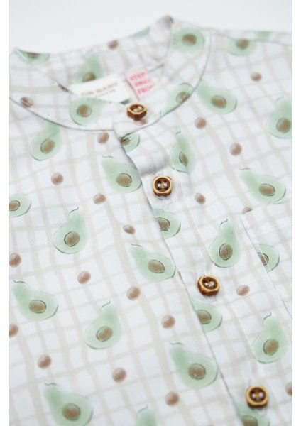 Erkek Bebek Desenli Gömlek 23SS0LT8602 modelleri