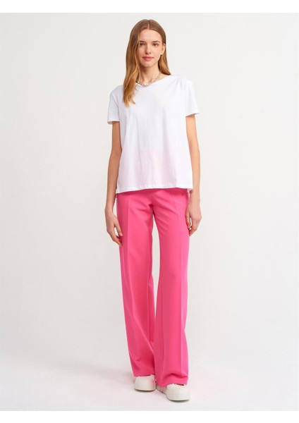 3471 Dilvin Bisiklet Yaka Basic T-Shirt fiyatları
