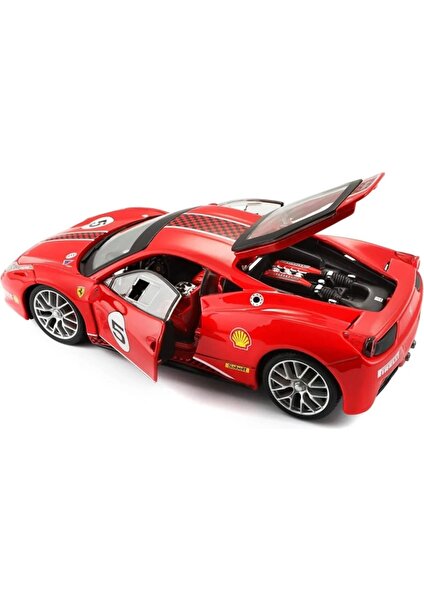 Ferrari Tutkunlarına Muhteşem Bir Hediye: 1:24 Ferrari Racing 458 Challenge