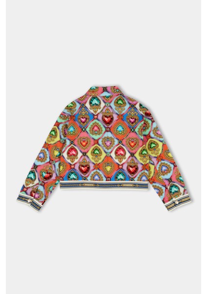 Bg Store Kız Çocuk Desenli Ceket fiyatları