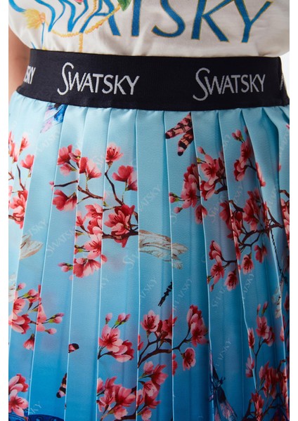 Kız Çocuk Mavi Etek 23SS0SW6320