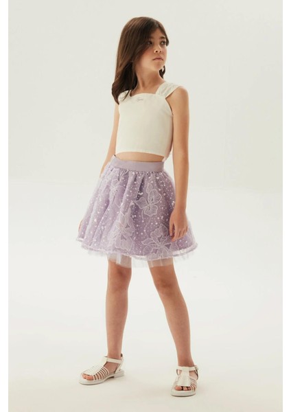 Kız Çocuk Lila Etek