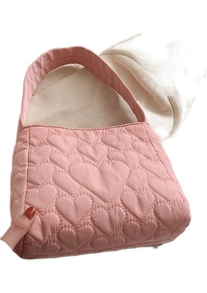 Moda Trendi Büyük Kapasiteli Tote Çanta Basit Rahat Omuz Çantası Basit Rahat Çanta Kadın (Yurt Dışından)