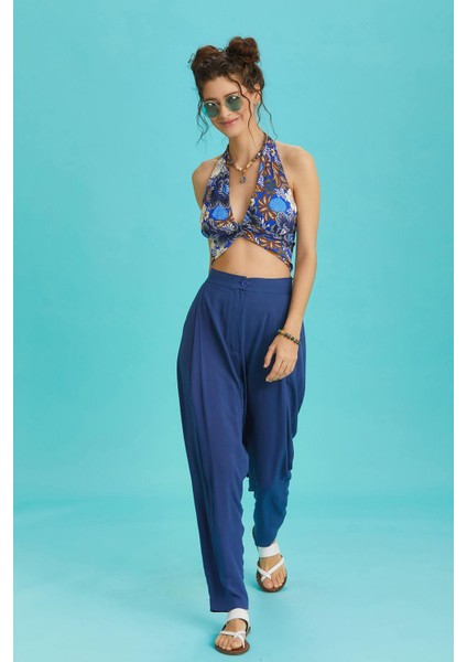 Beli Lastikli Pileli Yazlık Pantolon fırsatları