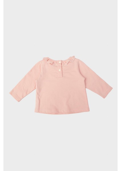 Kız Bebek Pembe T-Shirt 23FW0LT7501