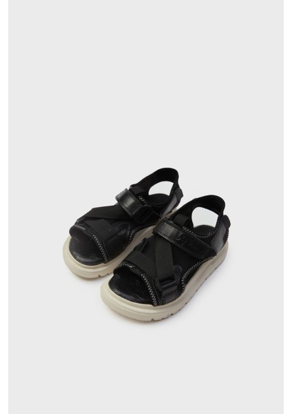 Bg Store Kız Çocuk Siyah Sandalet modelleri