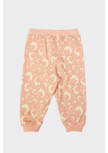 Kız Bebek Desenli Pijama Takımı NS23FWG2809