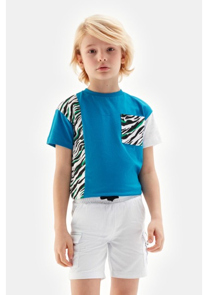 Erkek Çocuk Beyaz Şort 23SS0NB3132