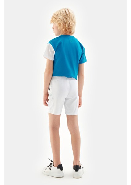 Erkek Çocuk Beyaz Şort 23SS0NB3132