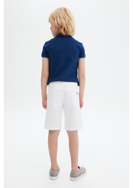Erkek Çocuk Beyaz Şort 23SS0BK1463 fırsatları
