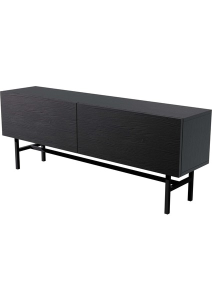 4000 Felıx 138 cm (Metal Ayaklı) Tv Ünitesi Siyah fırsatları