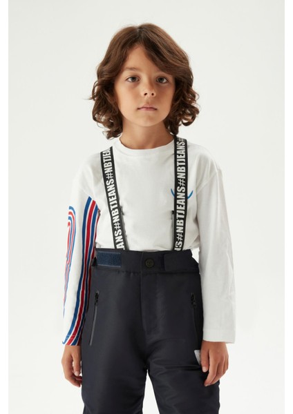 Bg Store Erkek Çocuk Desenli Kayak Takımı NS23FWN3804 indirimleri