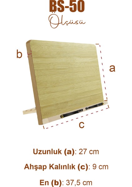 Bs-50 Kitap Okuma Standı ve Tablet Laptop Standı