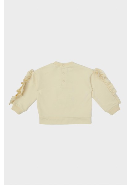 Kız Bebek Bej Sweatshirt 23PFWBG2403 fiyatları