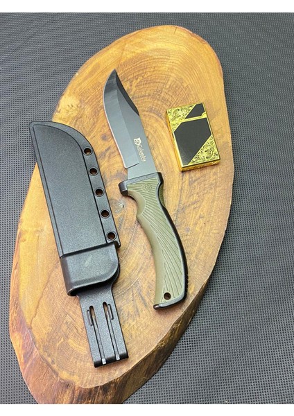 Kamp Outdoor 21 cm Avcı Bıçağı + Dupont Tarz Çakmak Seti