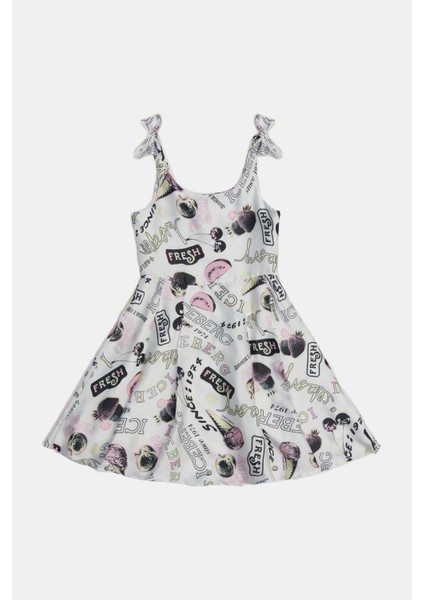 Kız Çocuk Renkli Elbise 23SSIVS3156 indirimleri