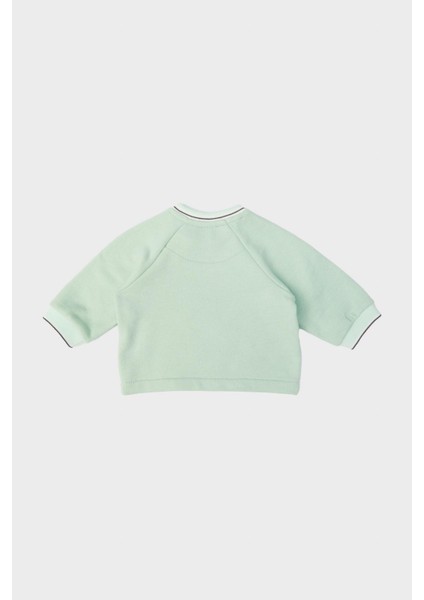 Erkek Bebek Yeşil Sweatshirt 23FW0LT8403