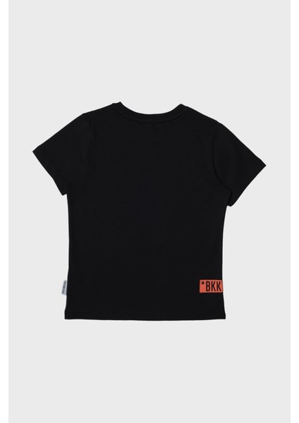 Erkek Çocuk Siyah T-Shirt 23SS1BK1441 modelleri