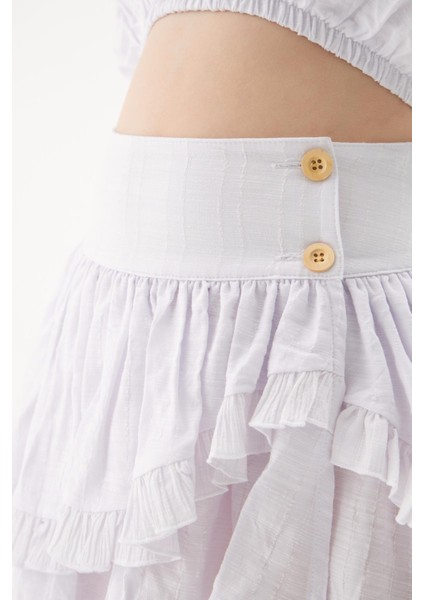 Kız Çocuk Ekru Etek 23SS2TJ4314 modelleri