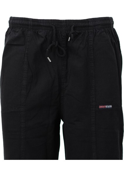 Erkek Saf Pamuk Kumaş Pantolon Battal Beden Düz Paça Cepli Beli Bağcıklı Tam Kalıp fiyatları