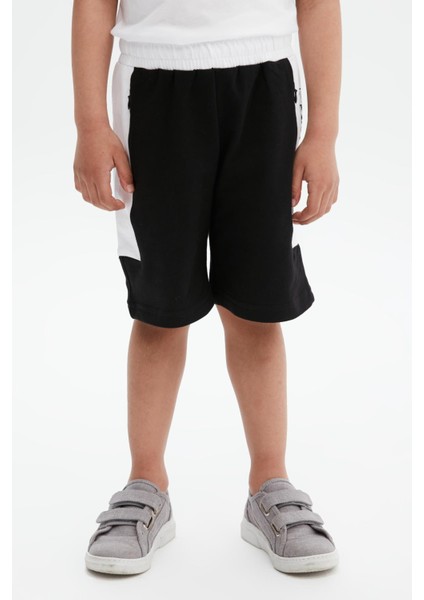 Erkek Çocuk Siyah Şort 23SS0BK1548