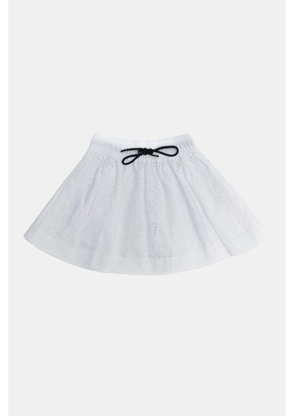 Kız Çocuk Beyaz Etek 23SSIGO3151