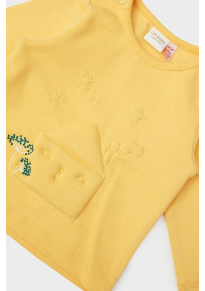 Kız Bebek Sarı T-Shirt 23FW0LT7512 modelleri