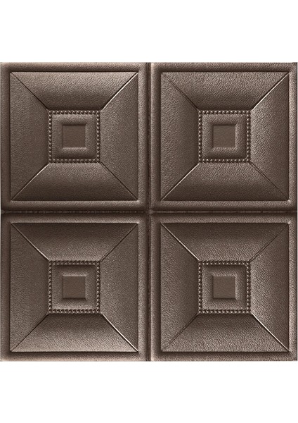 Kumral Stili 70CMX70CM Duvar Kağıdı 3D Stereo Duvar Çıkartmaları Oturma Odası Tv Arka Plan Duvar Yumuşak Paket Ktv Dekorasyon Kendinden Yapışkanlı Su Geçirmez Sıcak Yatak (Yurt Dışından)