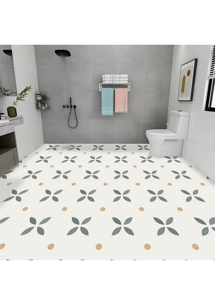 A1 Stili 60CMX30CM Kalınlaşmış Su Geçirmez Zemin Çıkartmaları Banyo Için Vinil Kendinden Yapışkanlı Yağa Dayanıklı Çıkarılabilir Dekor Duvar Kağıdı Kiremit Etiket Mutfak Için (Yurt Dışından)