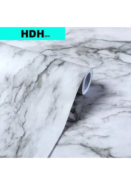 Mermer Tarzı 1MX45CM Gri Mermer Kendinden Yapışkanlı Duvar Kağıdı Su Geçirmez Vinil Peel ve Çubuk Duvar Kağıtları Eski Mobilya Mutfak Tezgahı Granit Filmi (Yurt Dışından) fiyatları