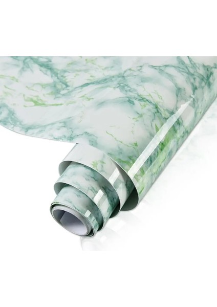 No.10 Stili 60CMX1M 3D Mermer Vinil Su Geçirmez Duvar Kağıdı Banyo Masası Mutfak Ambry Tezgah Kendinden Yapışkanlı Etiket Mobilya Ev Dekor Için (Yurt Dışından)