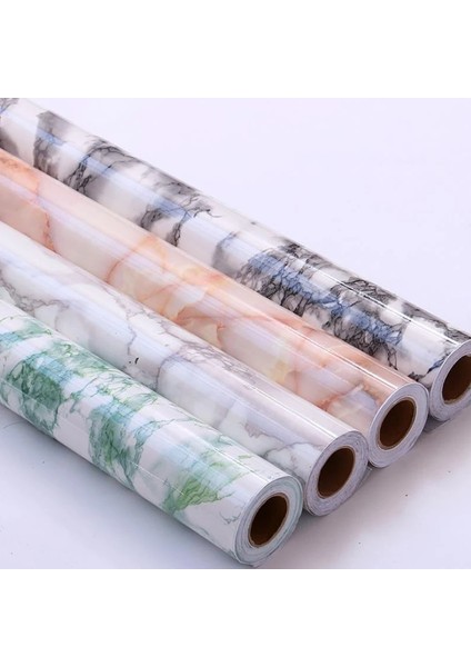 Hs Tarzı 40CMX1M Mermer Yapışkanlı Vinil Su Geçirmez Film Tezgahı Mutfak Banyo Kendinden Yapışkanlı Duvar Kağıdı Pvc Su Geçirmez Duvar Çıkartmaları (Yurt Dışından) fırsatları