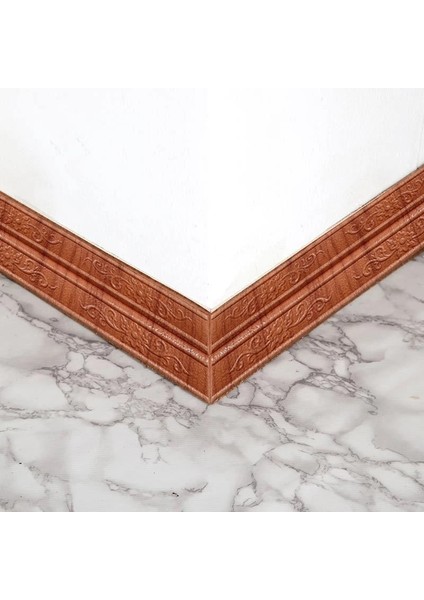 5-1 Adet Tarzı 3D Duvar Trim Hattı Süpürgelik Sınır Kendinden Yapışkanlı Su Geçirmez Süpürgelik Duvar Kağıdı Duvar Sticker Oturma Odası Ev Aralık * 8 cm (Yurt Dışından) modelleri