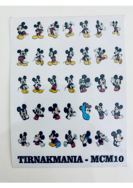 Üç Boyutlu Yapışkanlı Sticker Mcm-10