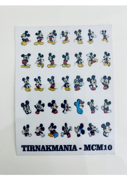 Üç Boyutlu Yapışkanlı Sticker Mcm-10