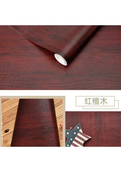 F0018 Tarzı 1MX40CM Kalın Ahşap Tahıl Vinil Duvar Kağıdı Rulosu Su Geçirmez Masaüstü Dolap Kapı Mobilya Yenileme Modern Mobilya Dekorasyonu Çıkartmaları (Yurt Dışından)