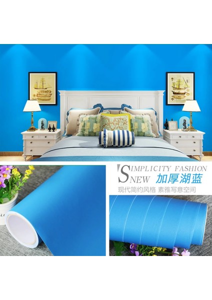 Erik Tarzı 0,4X1M Kendinden Yapışkanlı Duvar Kağıdı Kalınlaşmış Düz Renk Yatak Odası Sıcak Tonlu Duvar Kağıdı Duvar Sticker Oturma Odası Arka Plan Yenileme Çıkartmaları (Yurt Dışından) indirimleri