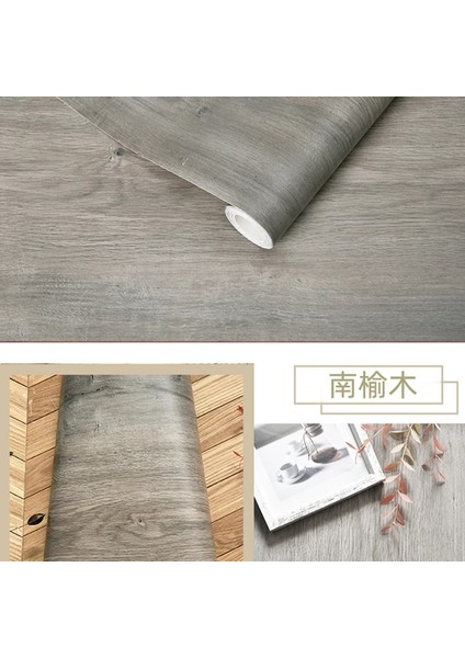 F0017 Tarzı 1MX60CM Kalın Ahşap Tahıl Vinil Duvar Kağıdı Rulosu Su Geçirmez Masaüstü Dolap Kapı Mobilya Yenileme Modern Mobilya Dekorasyonu Çıkartmaları (Yurt Dışından)