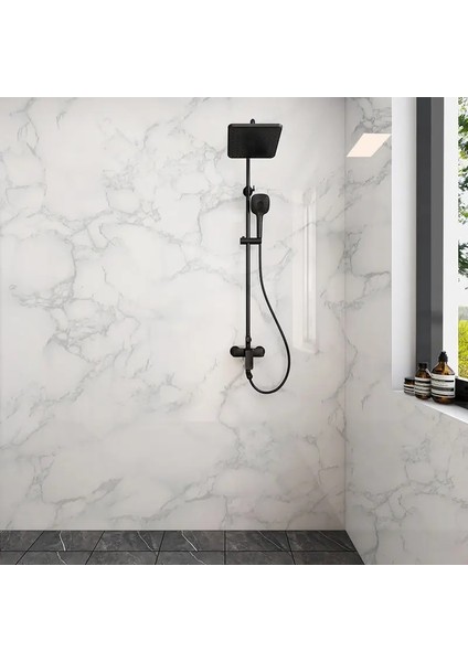 A2 Stili 30CMX100CM Kalın Folyo Mermer Dekor Kağıt Mutfak Yağı Geçirmez Pet Kendinden Yapışkanlı Su Geçirmez Banyo Duvar Kağıdı Çıkarılabilir Film (Yurt Dışından) fiyatları