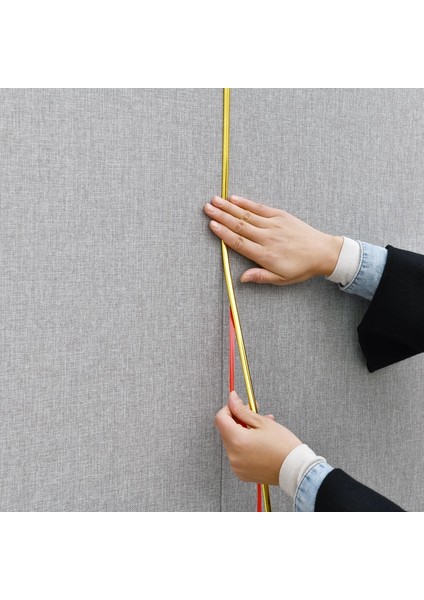 Gümüşi Tarz 8MMX3M Kendinden Yapışkanlı Duvar Kağıdı Yumuşak Paket Metal Doku Dekoratif Şerit Duvar Kağıdı Kenar Şeridi 3D Su Geçirmez Güzel Dikiş Şeridi (Yurt Dışından) fiyatları