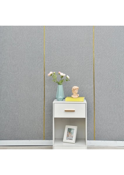 Gümüşi Tarz 8MMX3M Kendinden Yapışkanlı Duvar Kağıdı Yumuşak Paket Metal Doku Dekoratif Şerit Duvar Kağıdı Kenar Şeridi 3D Su Geçirmez Güzel Dikiş Şeridi (Yurt Dışından) modelleri